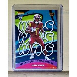 Jahan Dotson 2022 Panini NFL MyCity #32 Rookie Football Card 1/1860